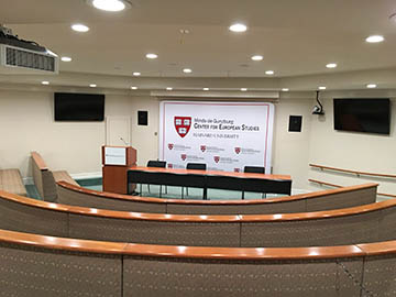 Center for European Studies - Adolphus Busch Hall LL1 - Lower Level Conference Room